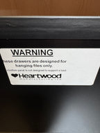 Heartwood 4-Drawer Locking Lateral File Cabinet