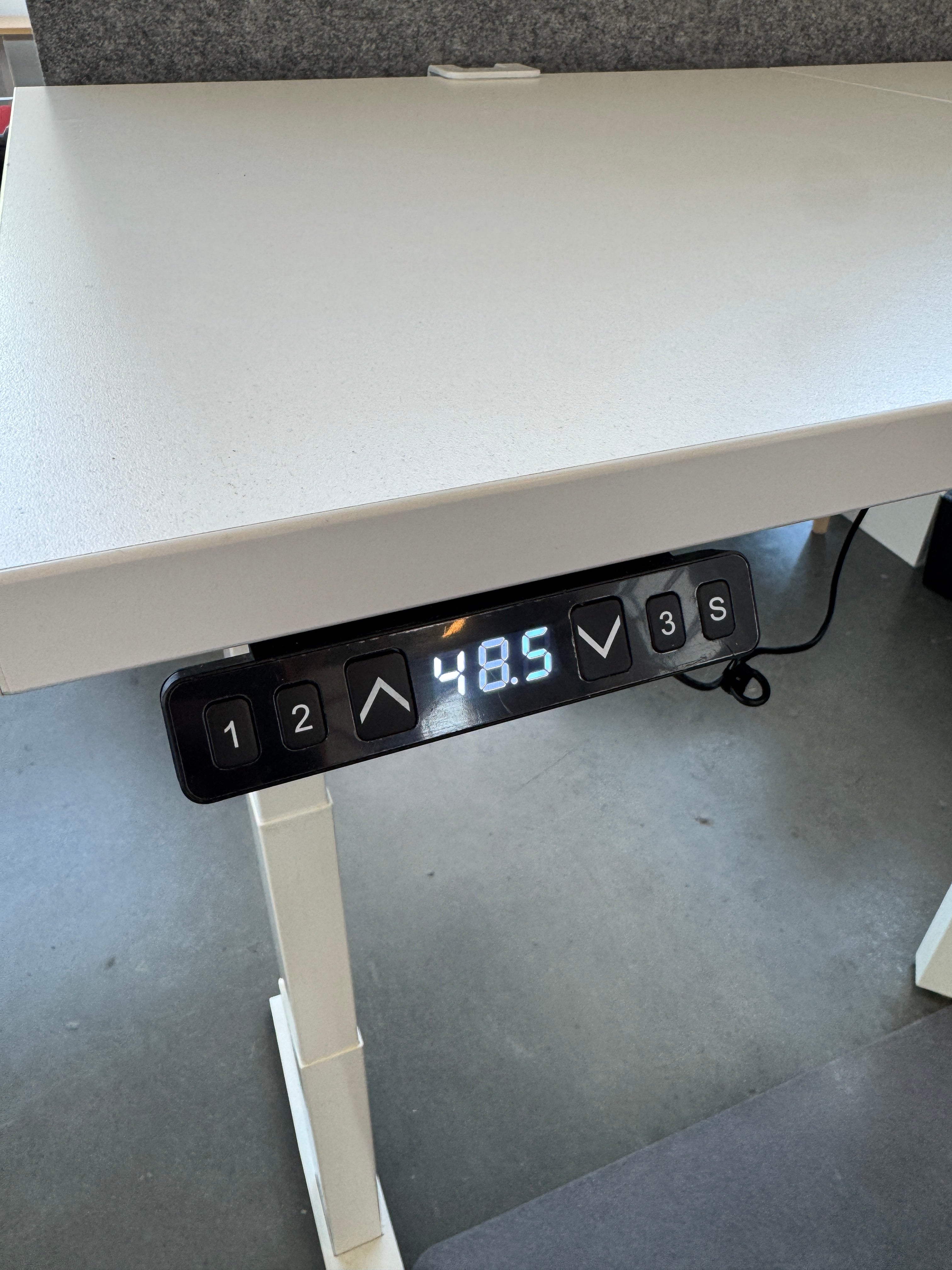 Workspace 48" Electric L-Shape Sit-Stand Desk with Privacy Panels