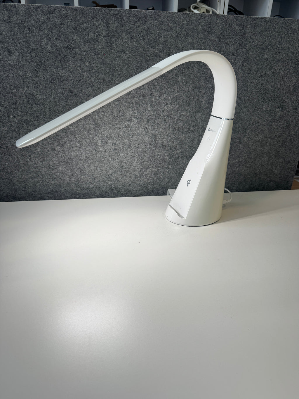 OttLite Wireless Charging LED Desk Lamp with Phone Stand