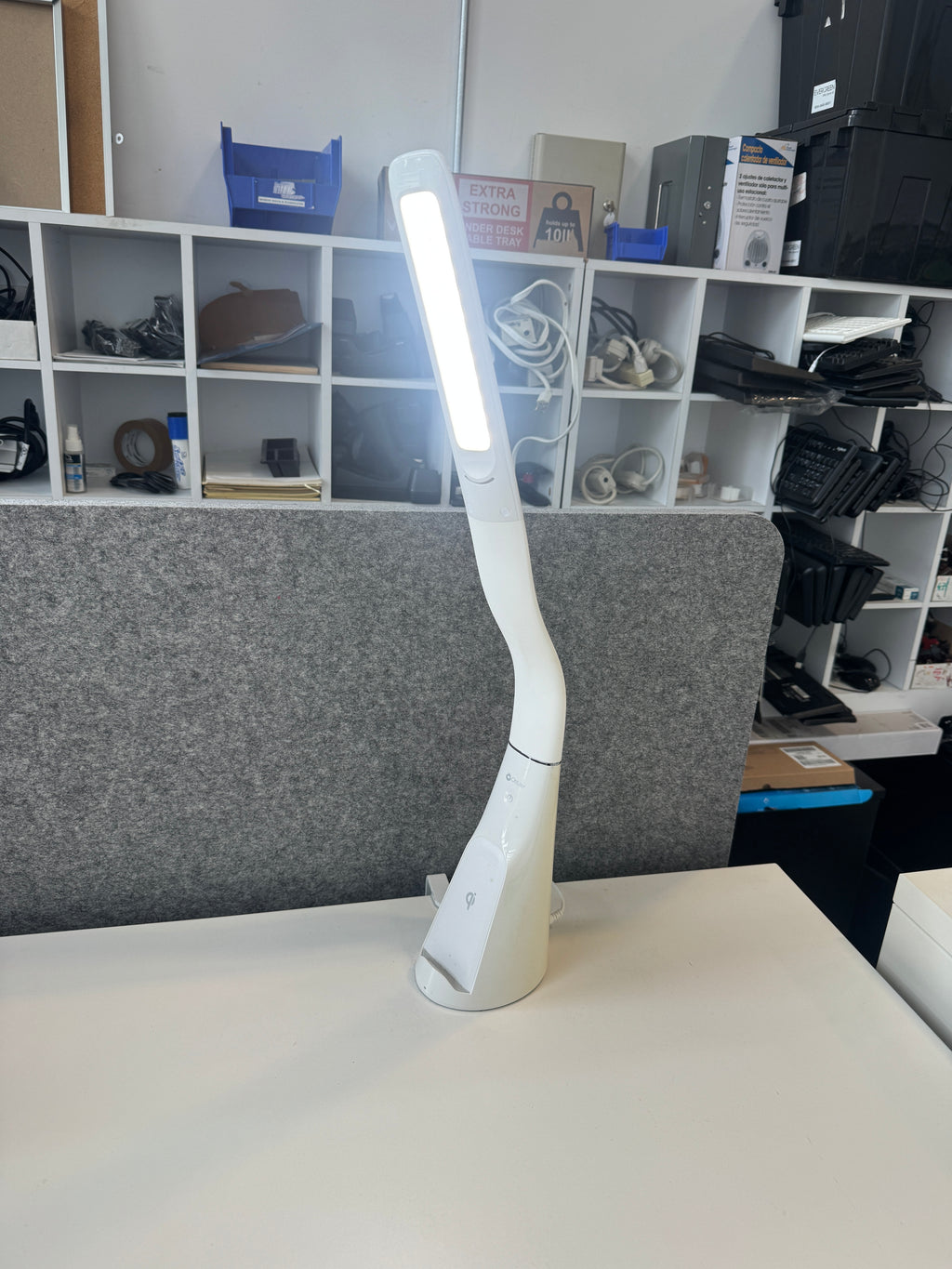 OttLite Wireless Charging LED Desk Lamp with Phone Stand