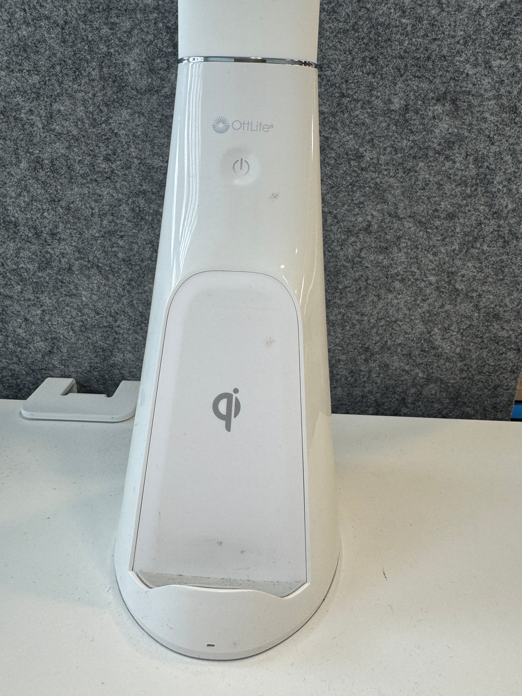 OttLite Wireless Charging LED Desk Lamp with Phone Stand