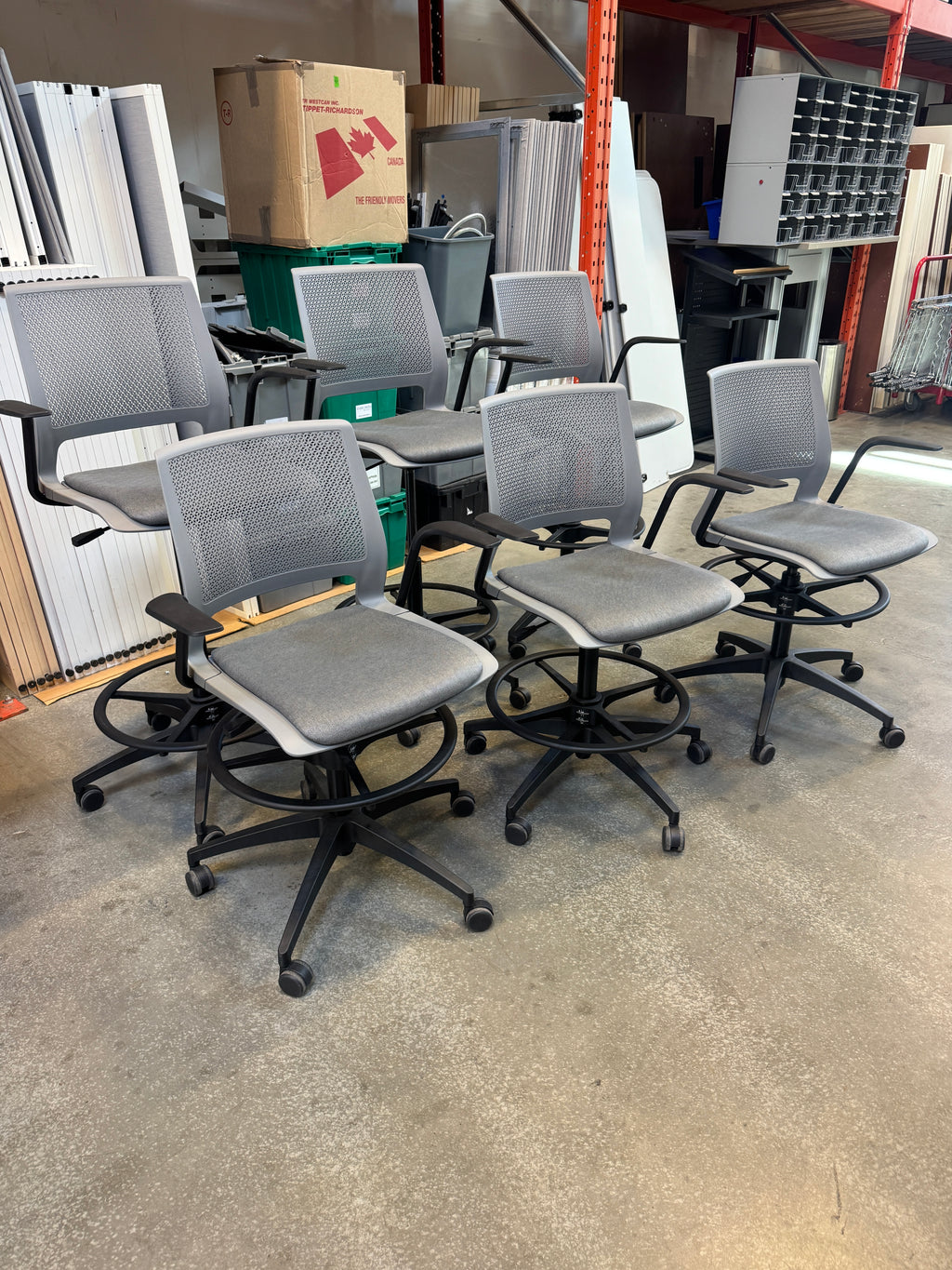 SitOnIt Seating Lumin Adjustable Task Stools