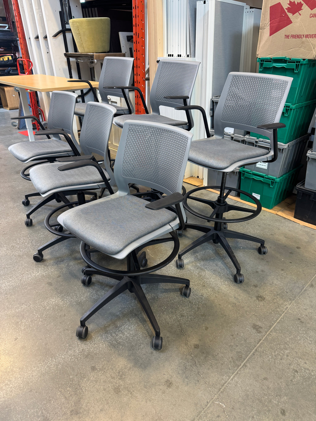 SitOnIt Seating Lumin Adjustable Task Stools