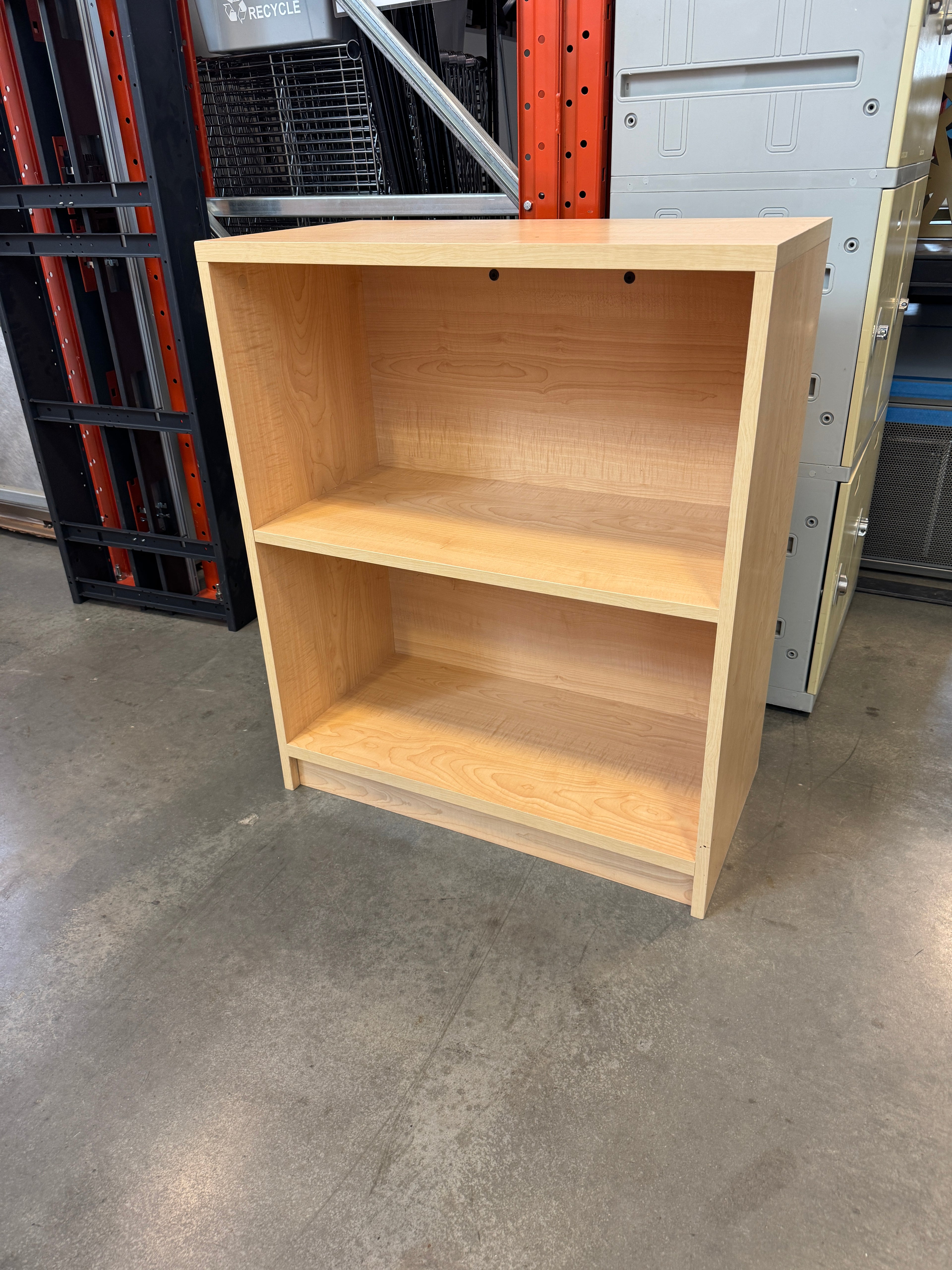 Laminate Office Bookcase – Maple Finish
