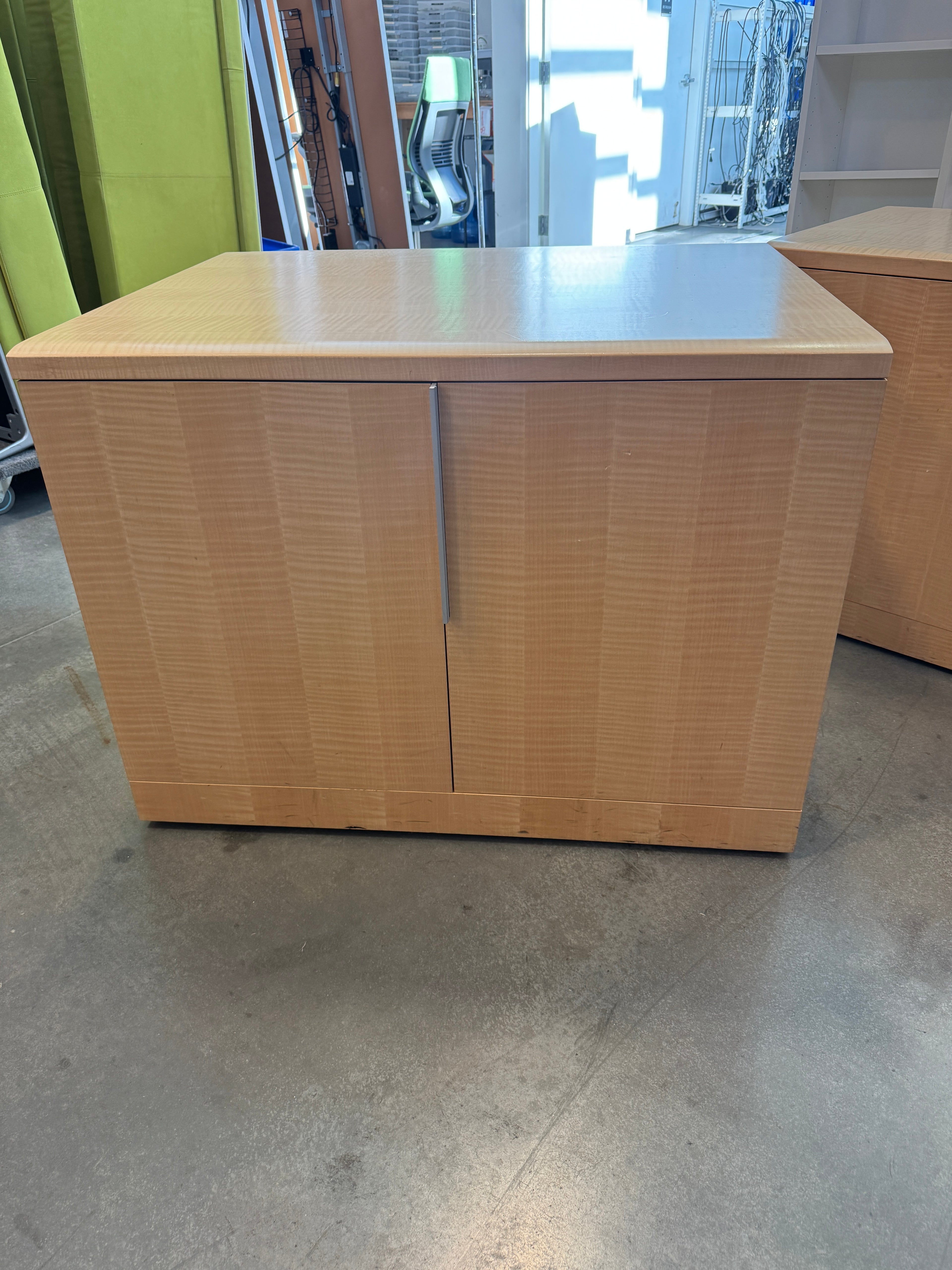 Steelcase Wood Storage Cabinet / Credenza
