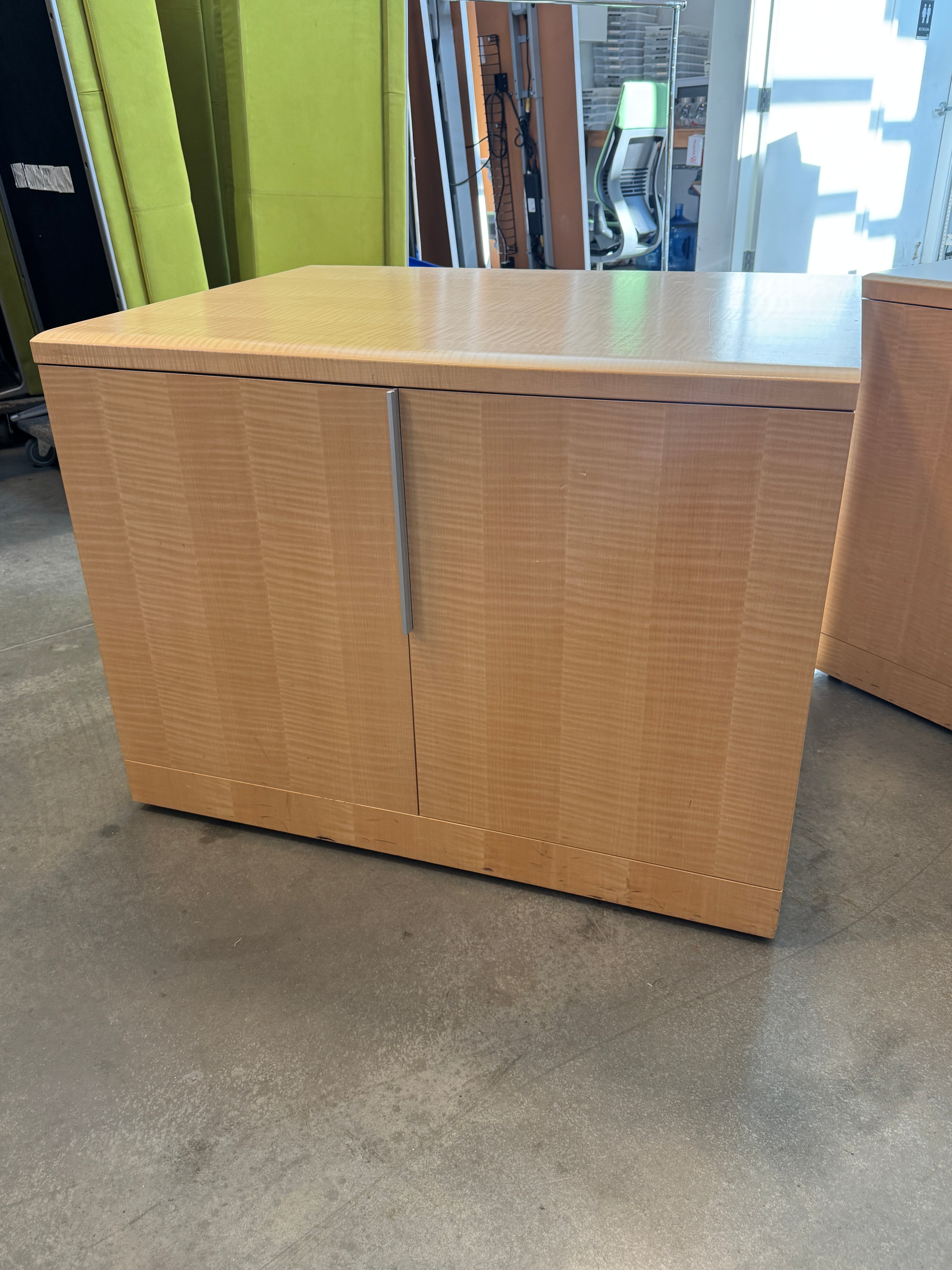 Steelcase Wood Storage Cabinet / Credenza