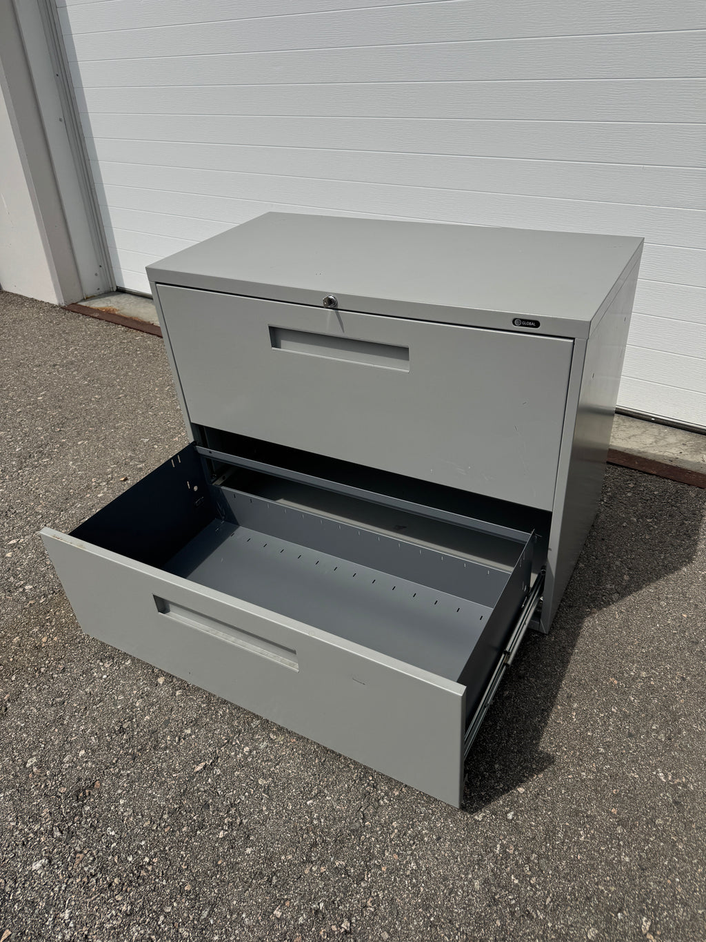 Global 2-Drawer Lateral Filing Cabinet – 36" Wide