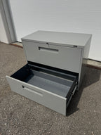 Global 2-Drawer Lateral Filing Cabinet – 36" Wide