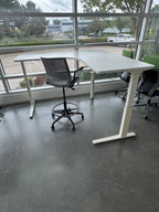 Herman Miller Renew Electric Height Adjustable L-Shaped Desk