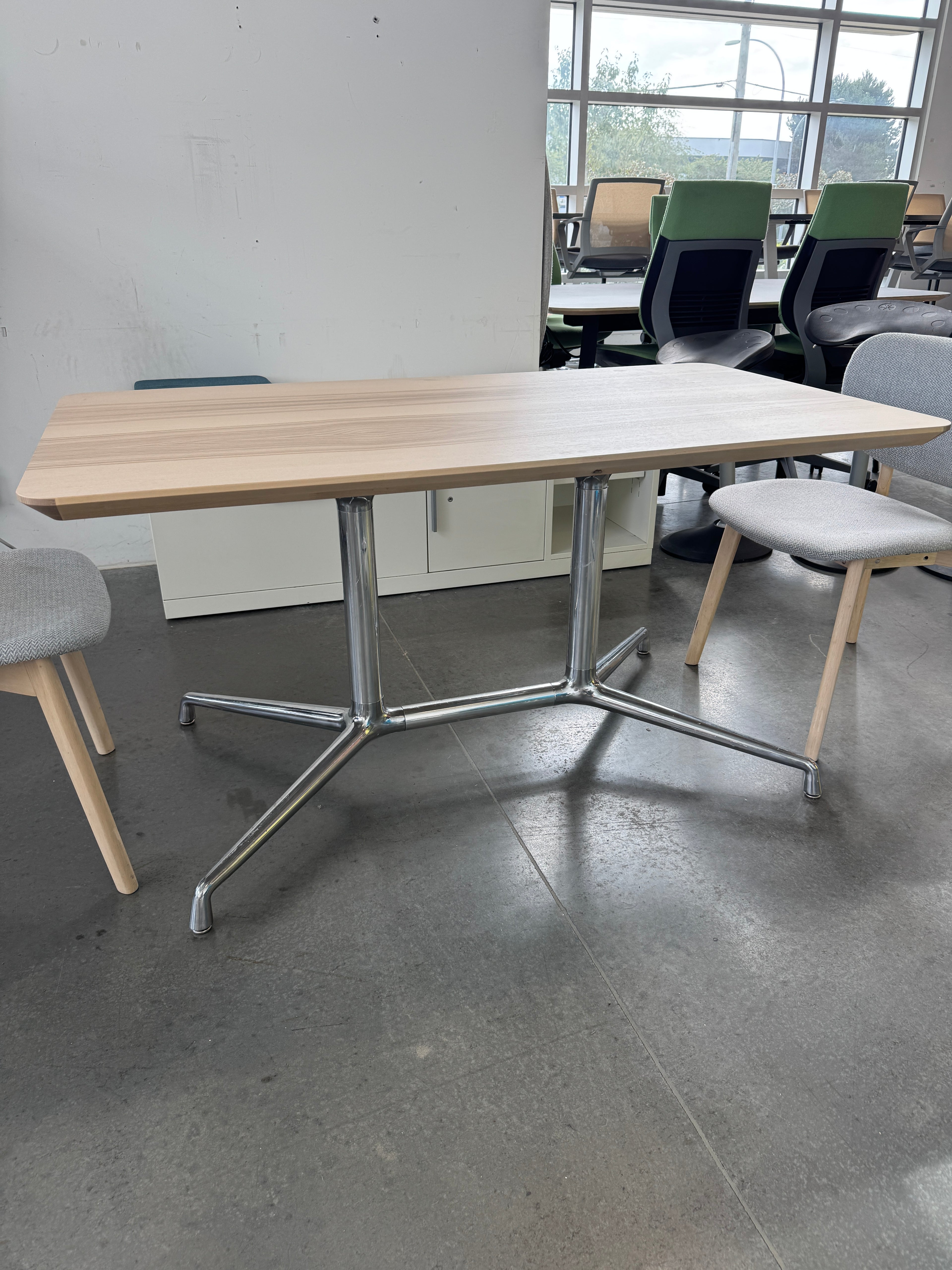 Steelcase Meeting Table – New IKEA Top | 55" x 23"