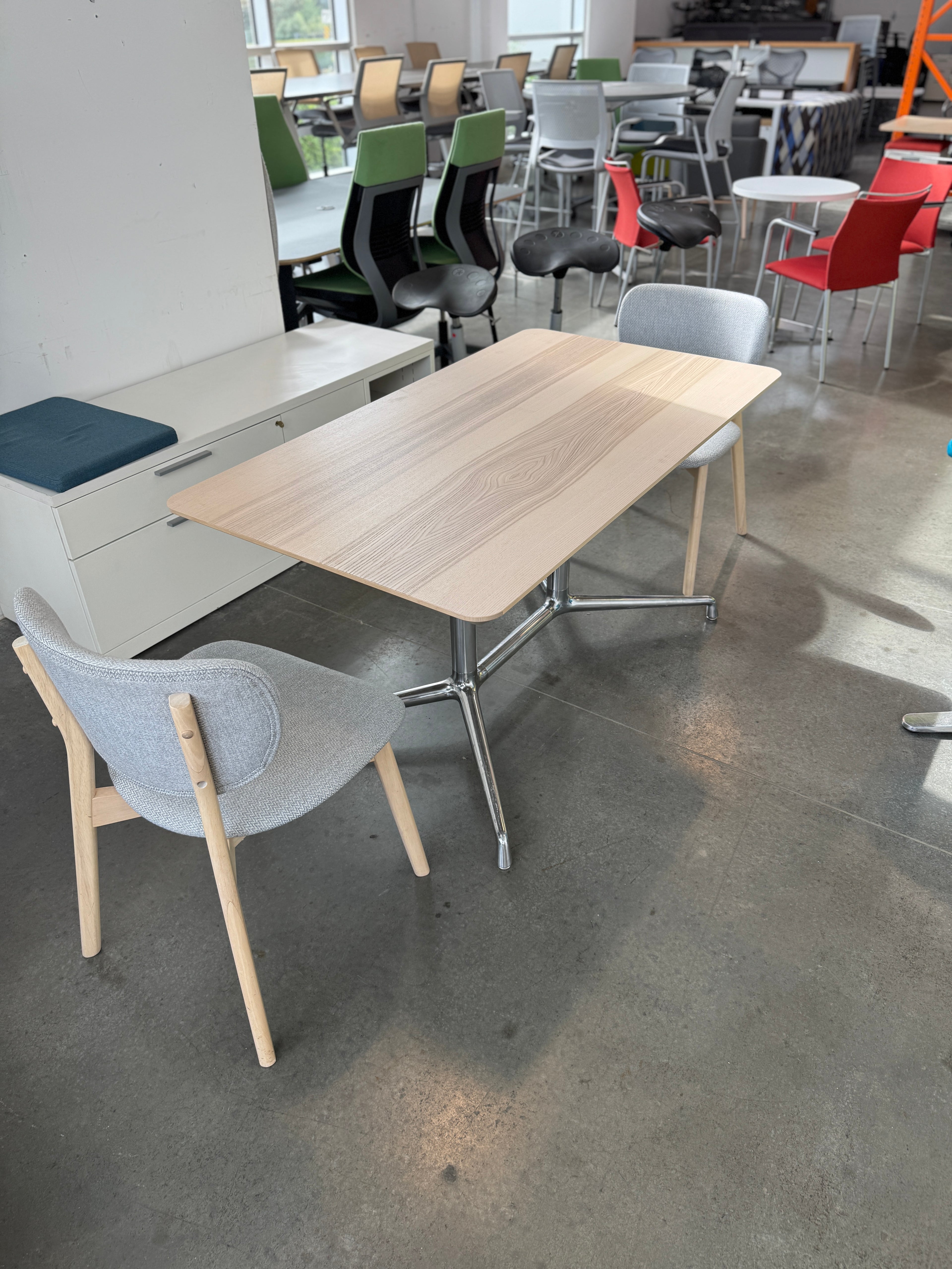 Steelcase Meeting Table – New IKEA Top | 55" x 23"