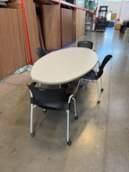 Herman Miller Eames 72" x 42" Surfboard Conference Table