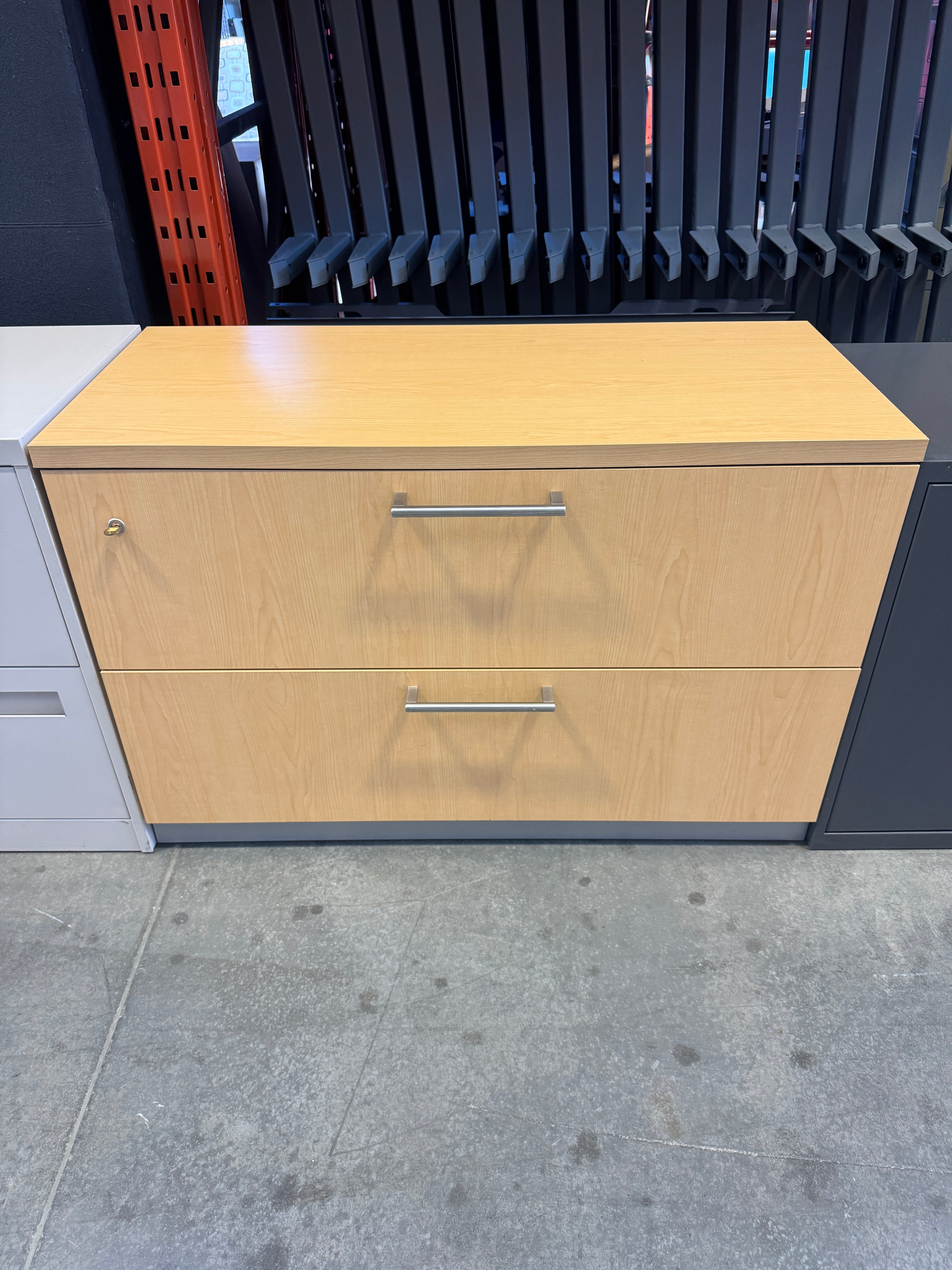 Steelcase 2-Drawer Lateral Filing Cabinet 42" Wide