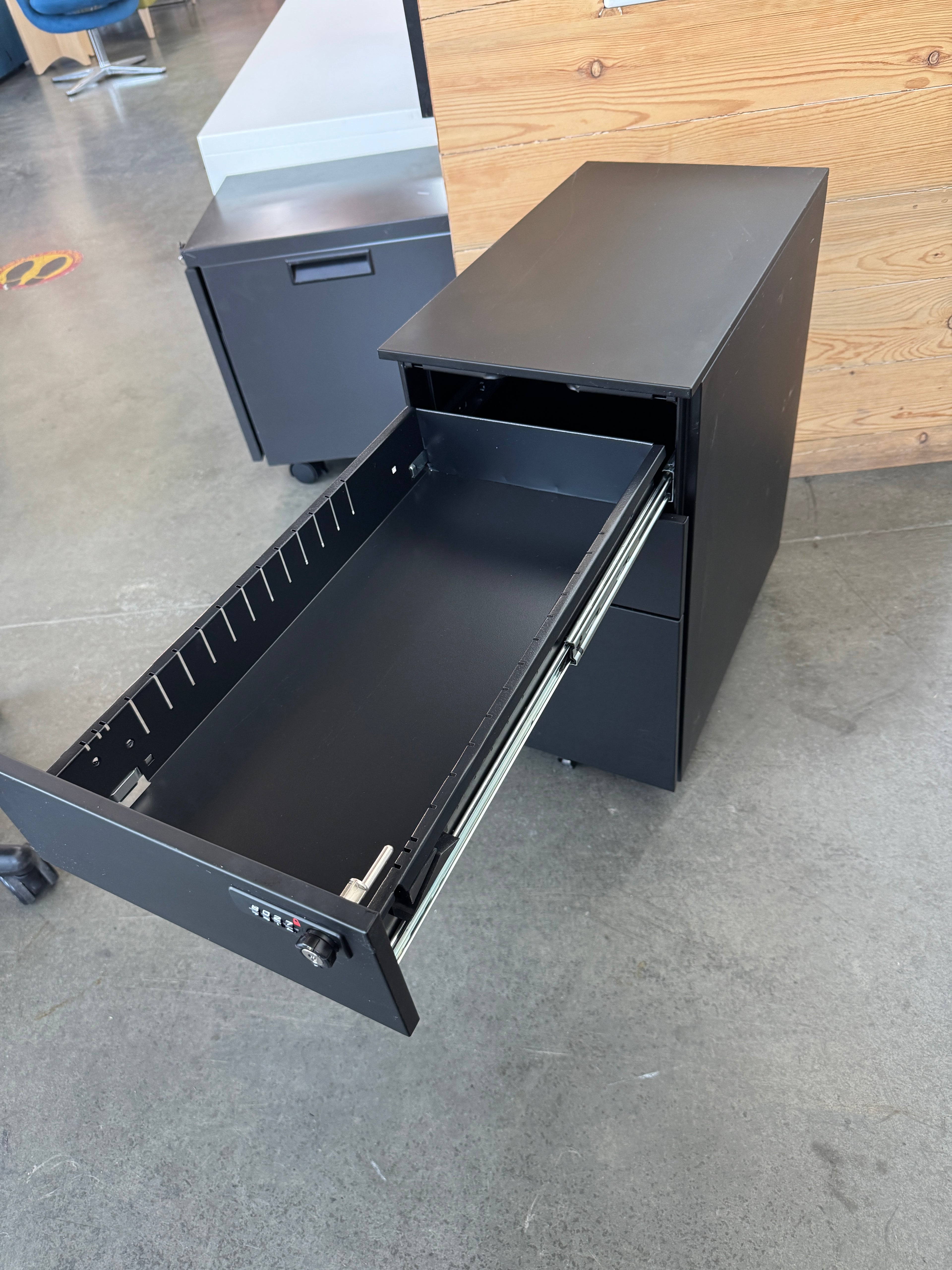 Mobile Under Desk Storage Pedestal – Combo Lock
