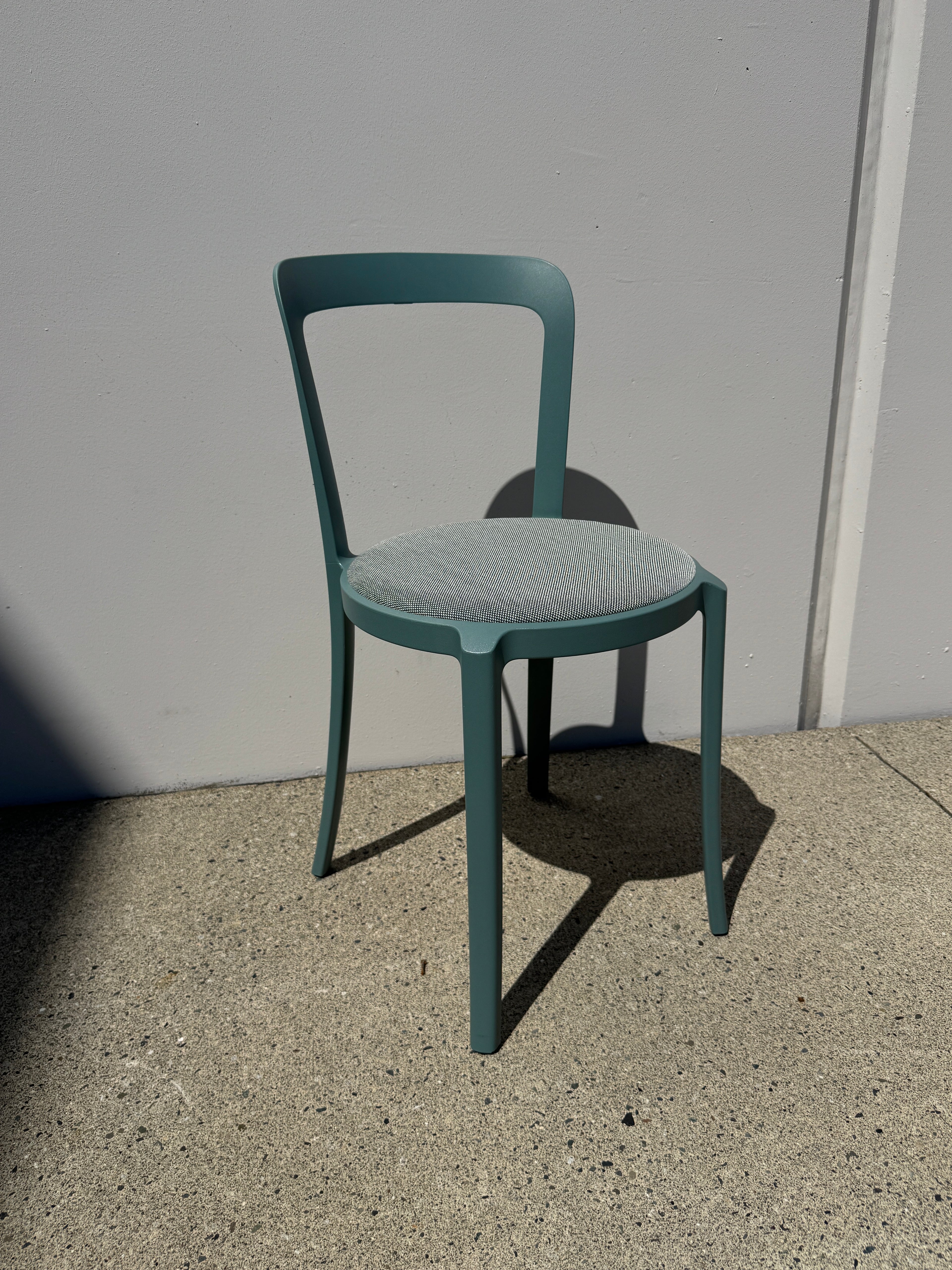 Emeco On & On Designer Stacking Chairs – Upholstered Seat