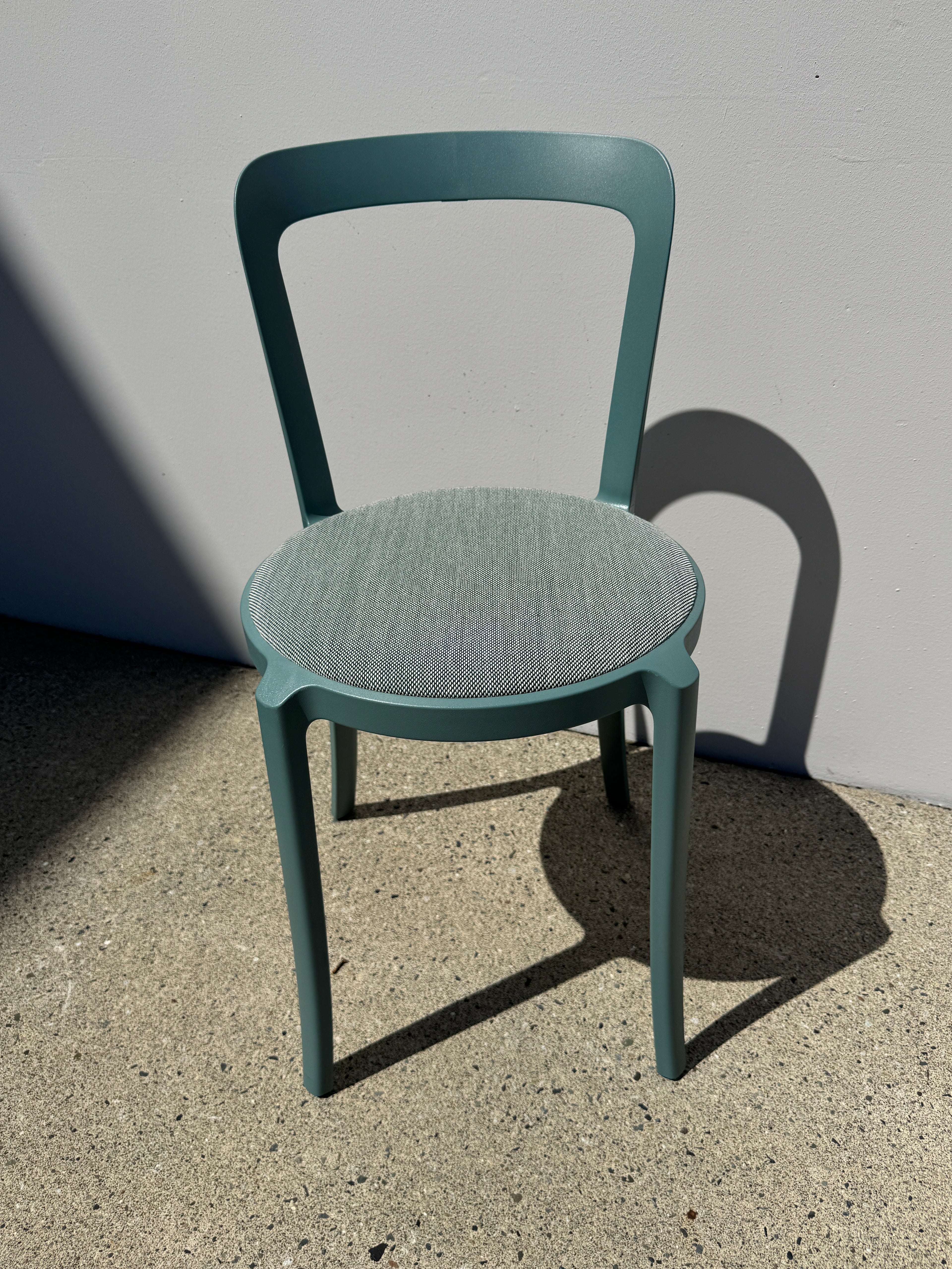 Emeco On & On Designer Stacking Chairs – Upholstered Seat