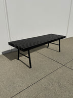 Gus* Modern Transit Bench – Black Ash
