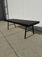 Gus* Modern Transit Bench – Black Ash