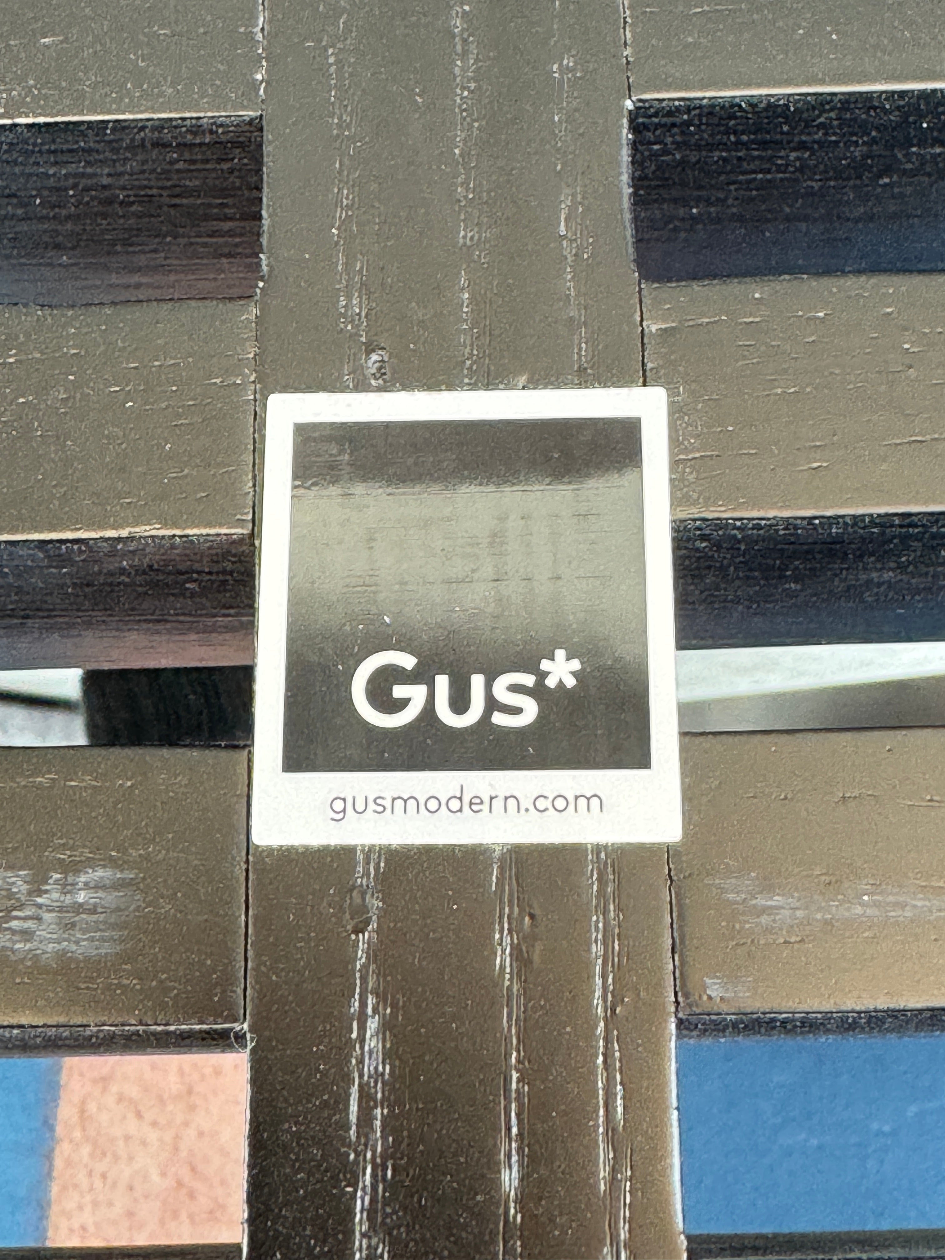 Gus* Modern Transit Bench – Black Ash