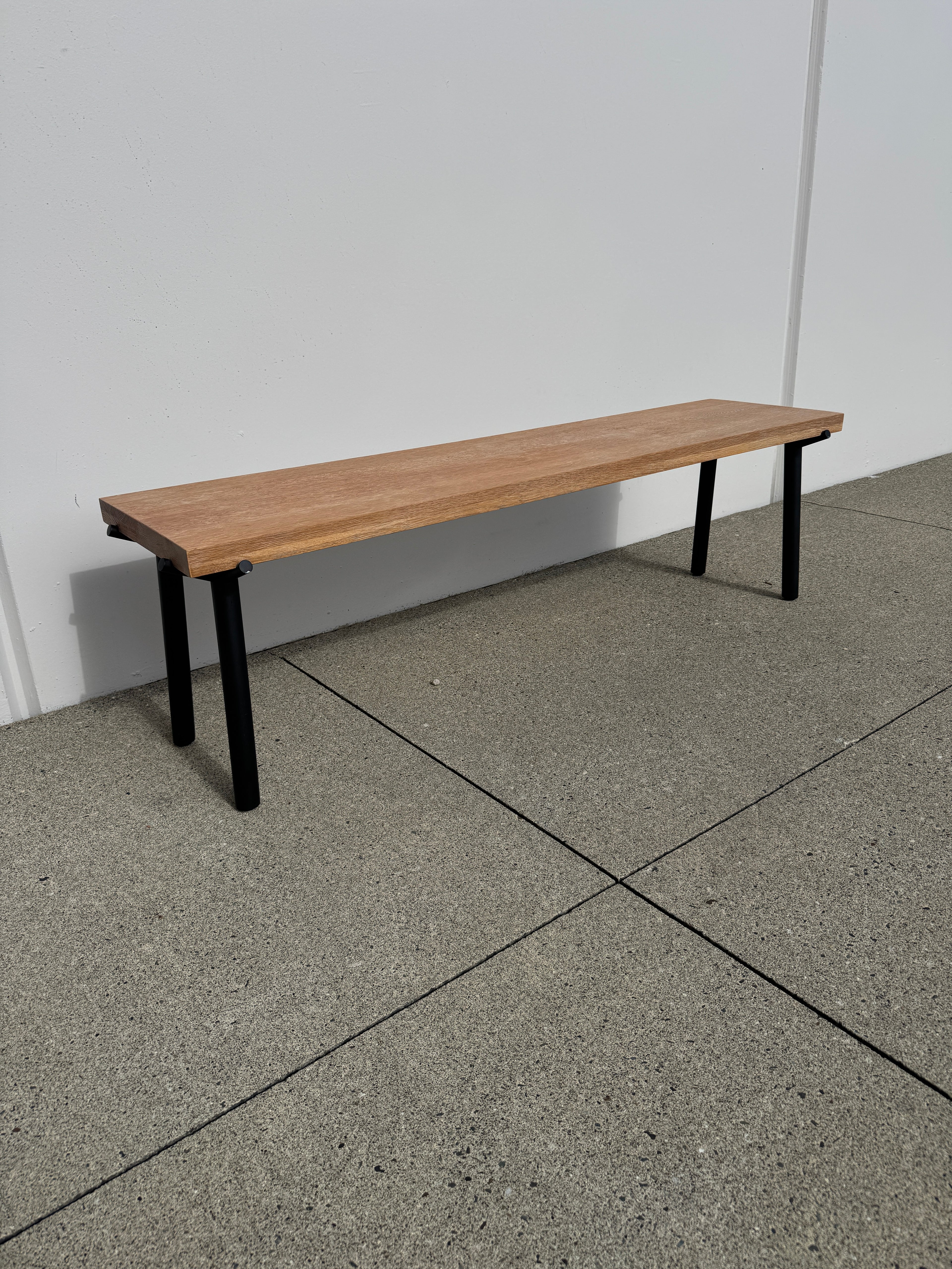 Blu Dot Branch Bench – Oak / Black