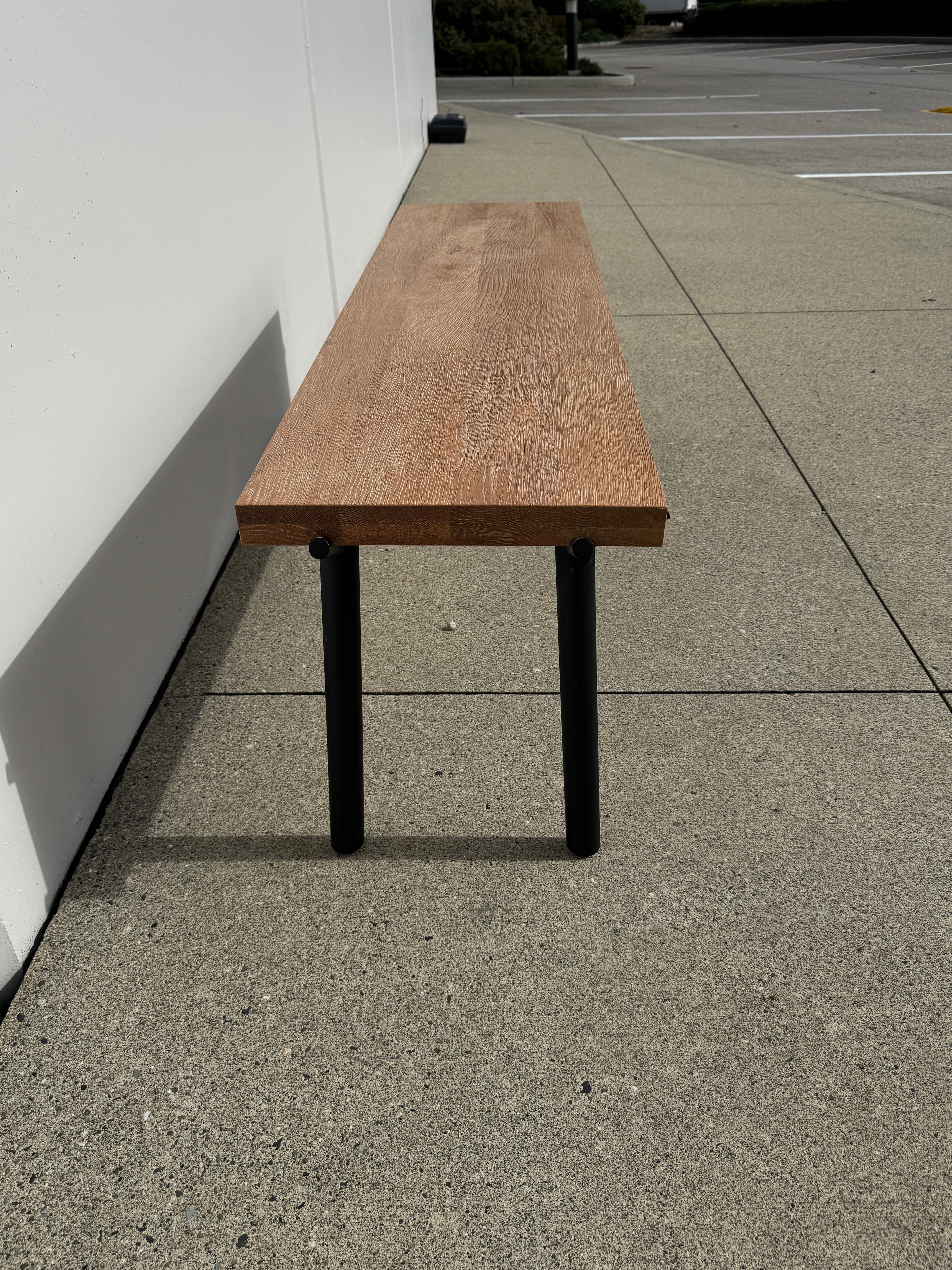 Blu Dot Branch Bench – Oak / Black