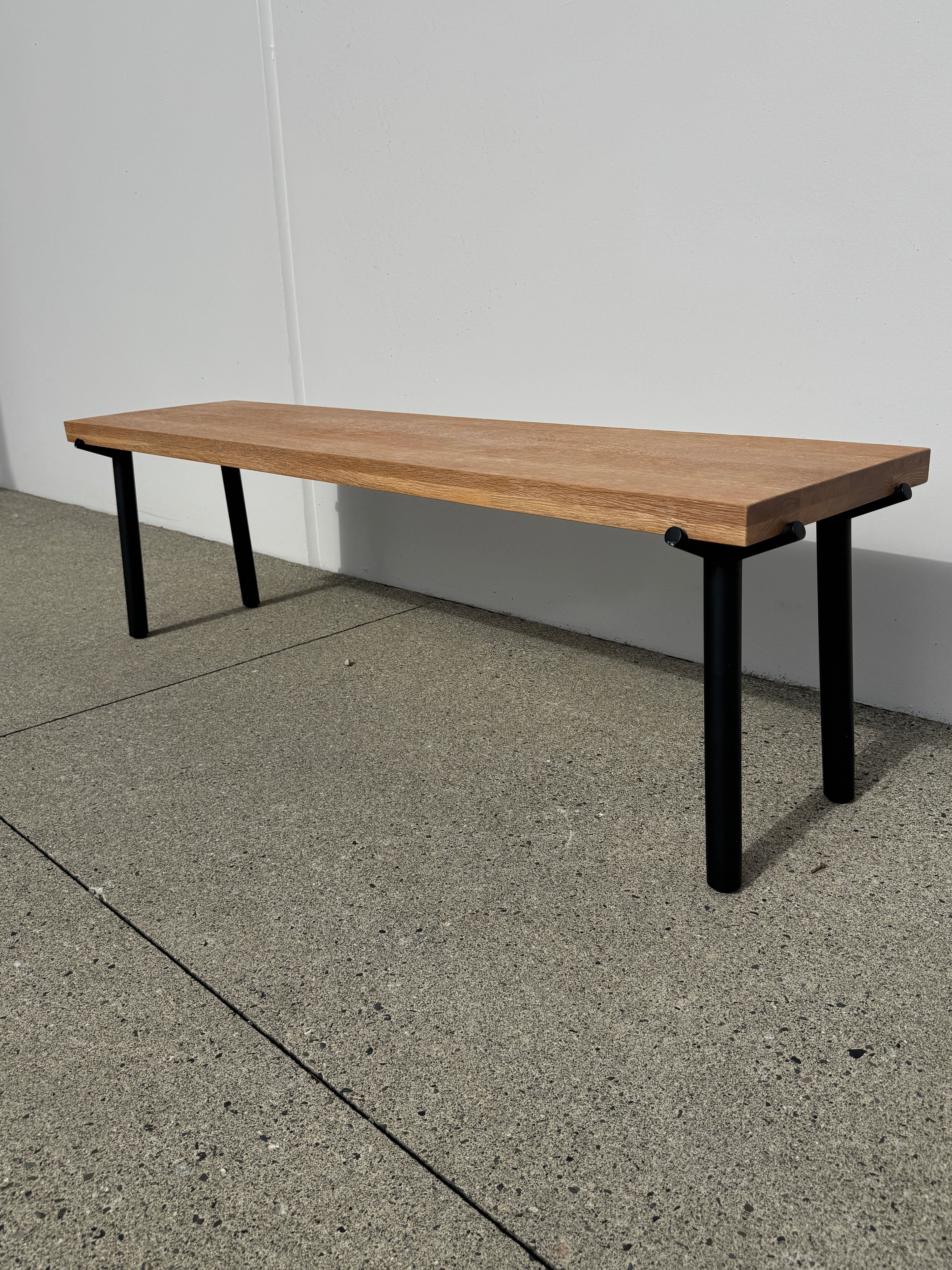 Blu Dot Branch Bench – Oak / Black