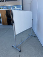 60" Double-Sided Magnetic Rolling Whiteboard