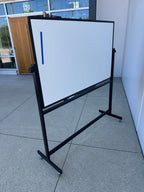 Double-Sided Magnetic Rolling Whiteboard