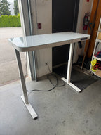 AirLIFT Electric Glass Sit-Stand Desk – 48" x 24"