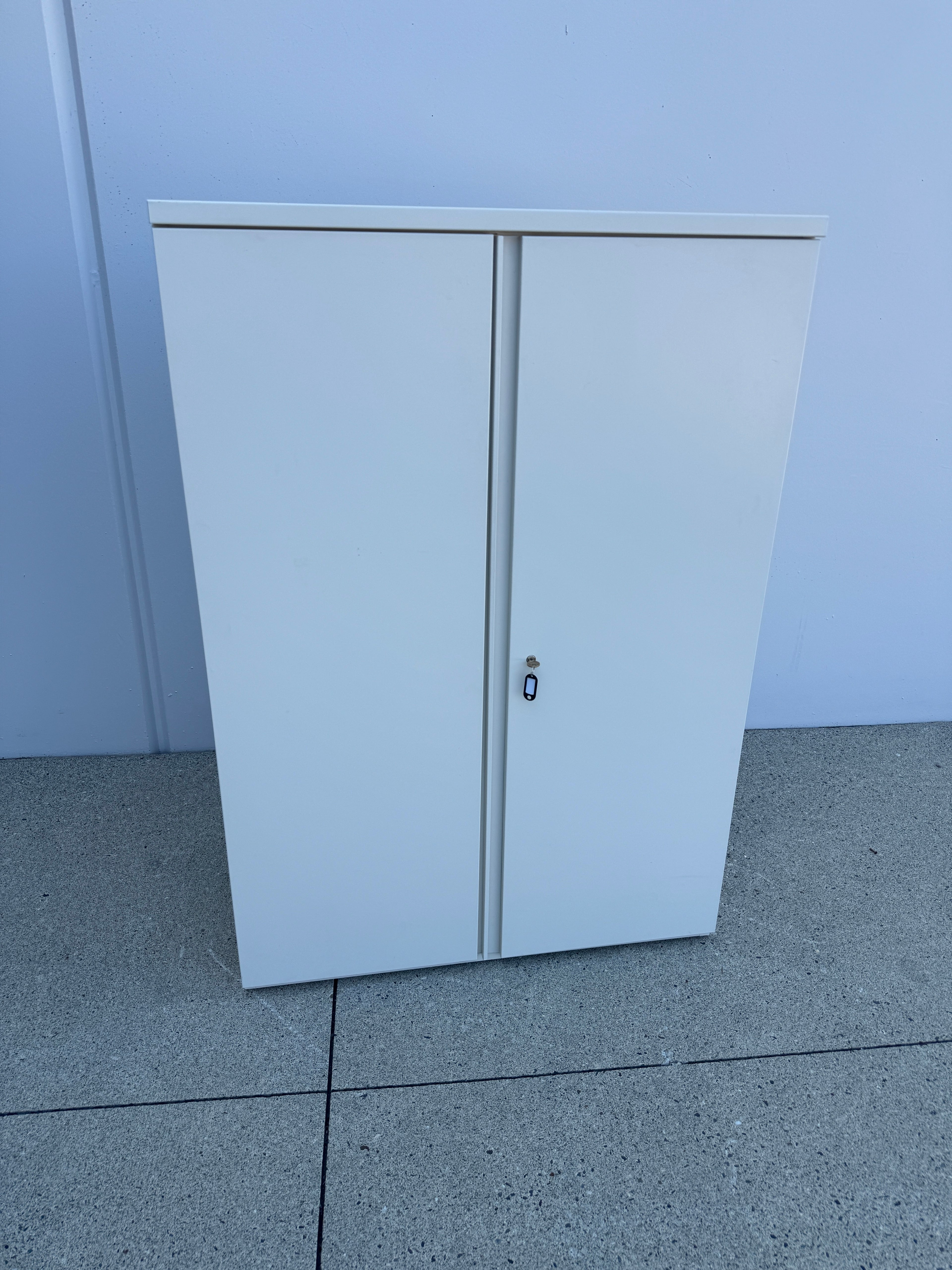 Herman Miller Locking Wardrobe Storage Cabinet – Commercial Grade