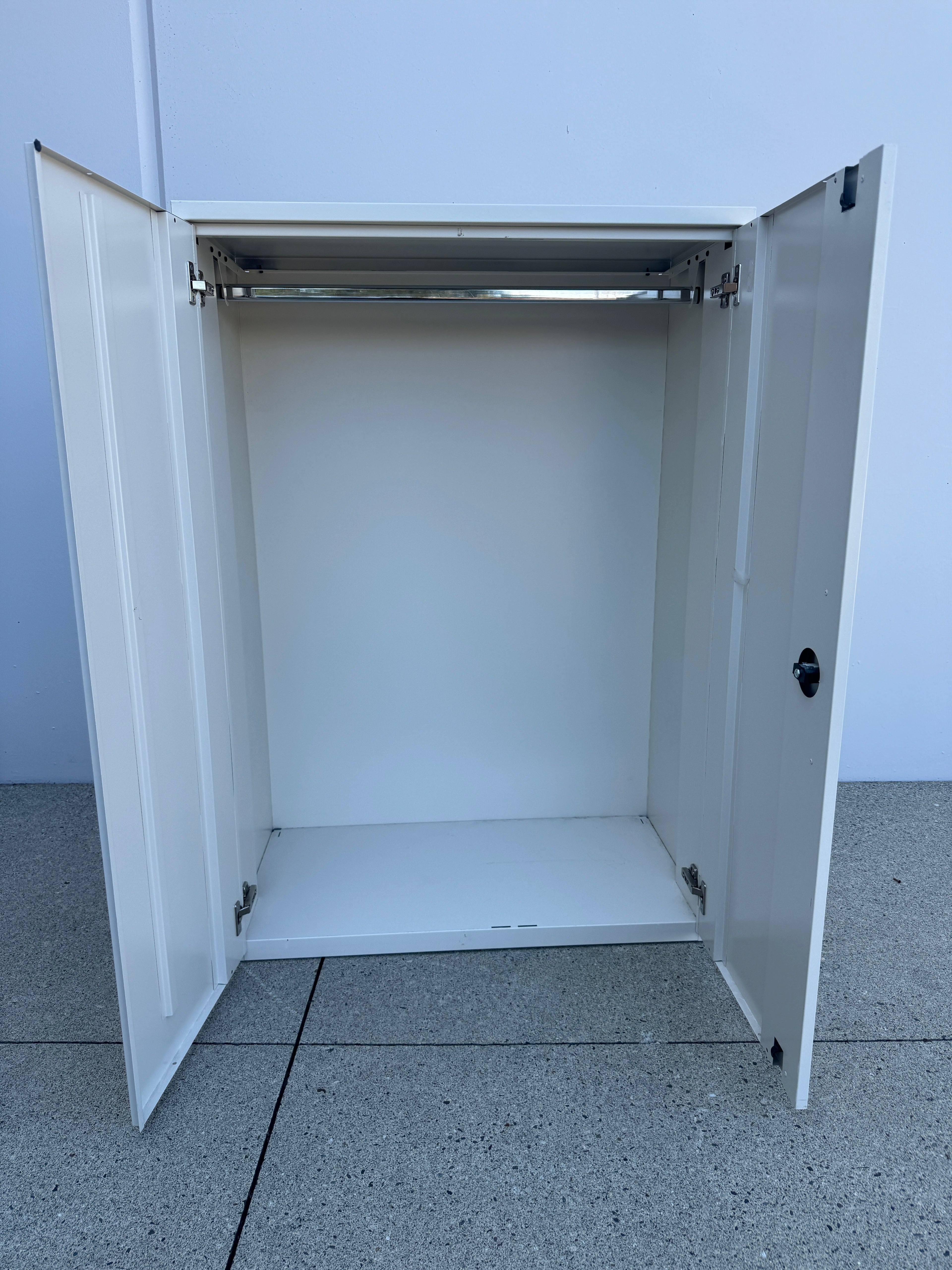 Herman Miller Locking Wardrobe Storage Cabinet – Commercial Grade