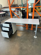 Steelcase Desk with Locking Pedestal