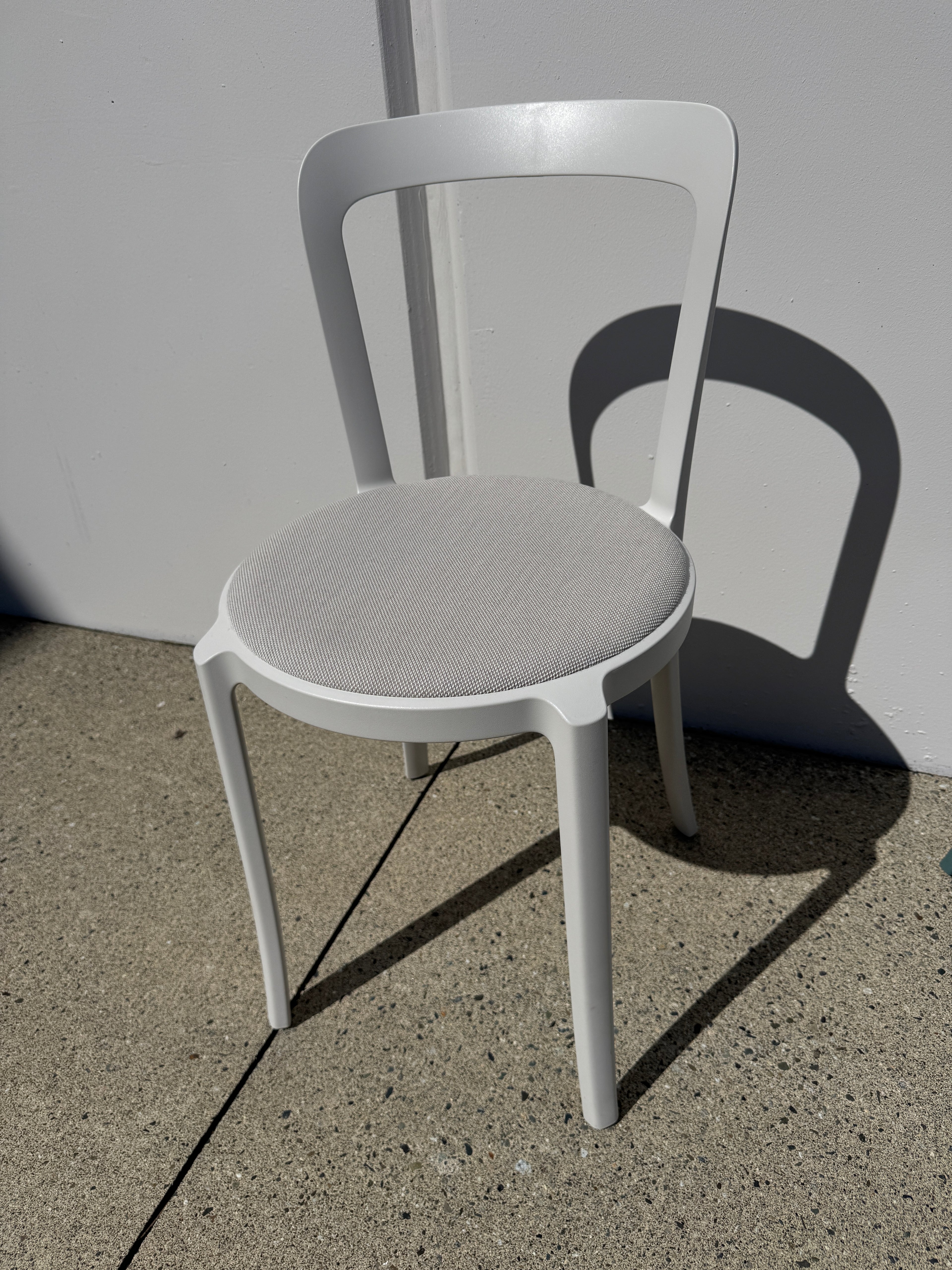 Emeco On & On Designer Stacking Chairs – Upholstered Seat