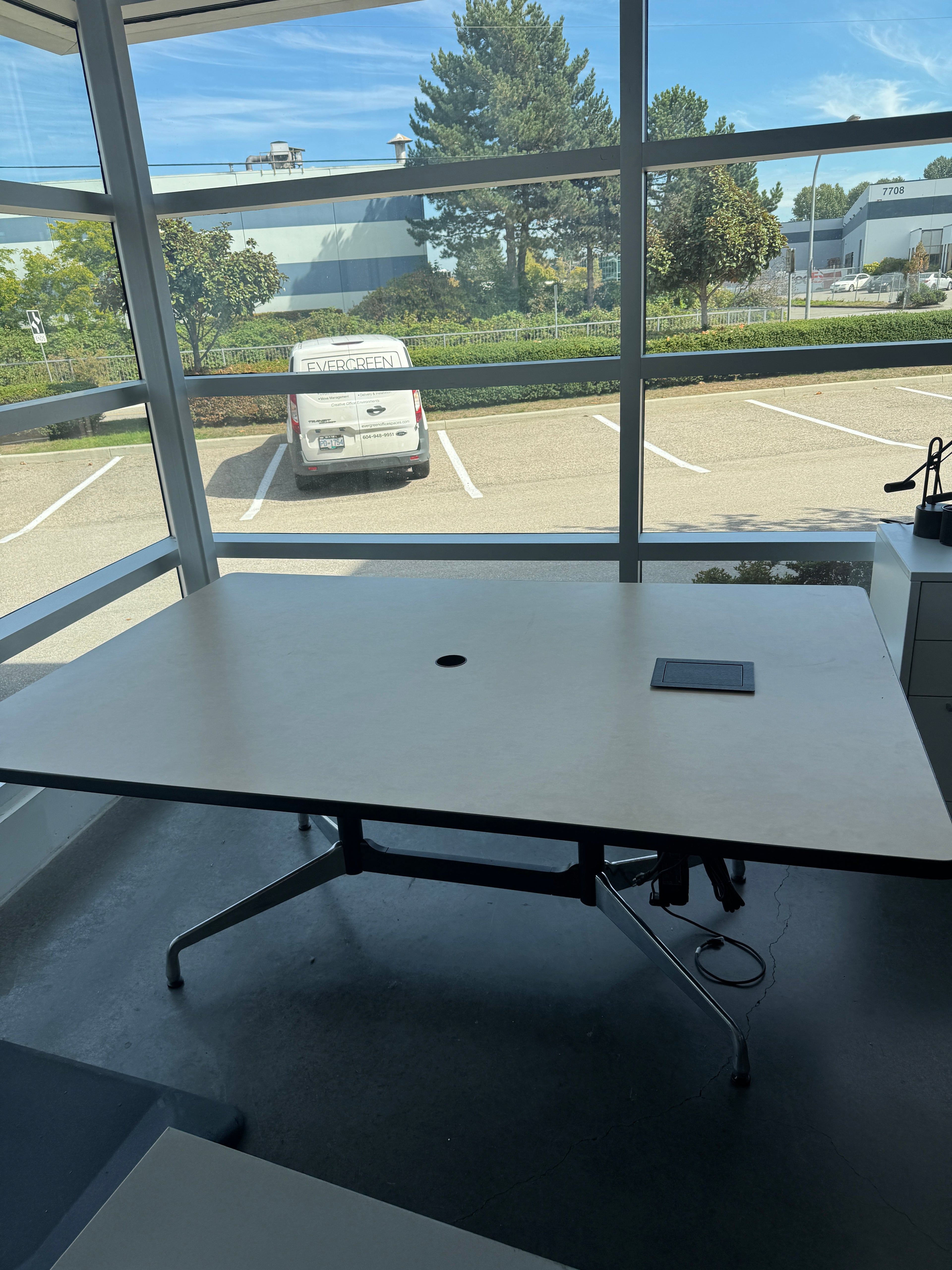 Herman Miller Eames Powered Meeting Table – 72" x 48"