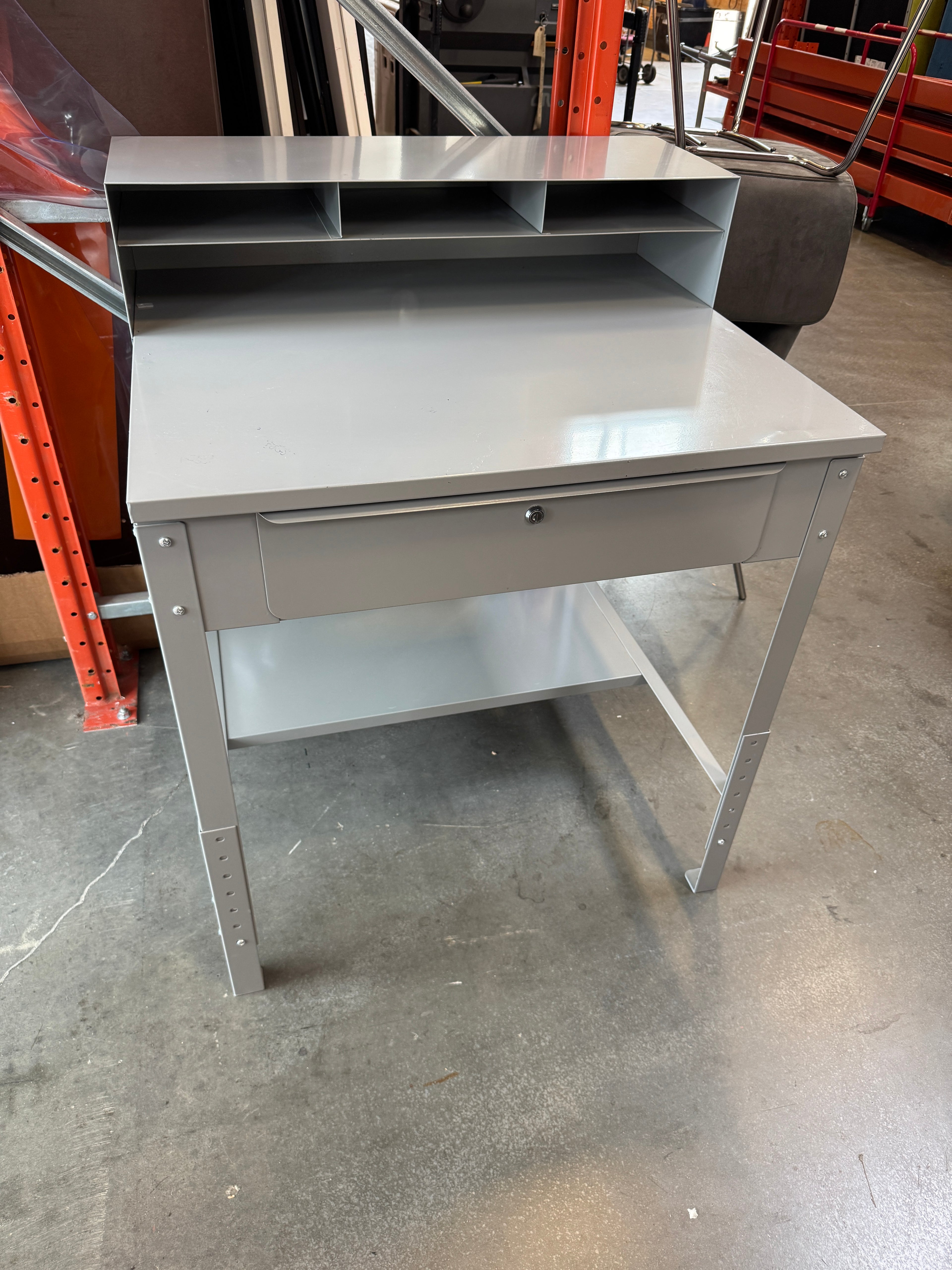 Uline Adjustable Steel Workstation / Packing Table