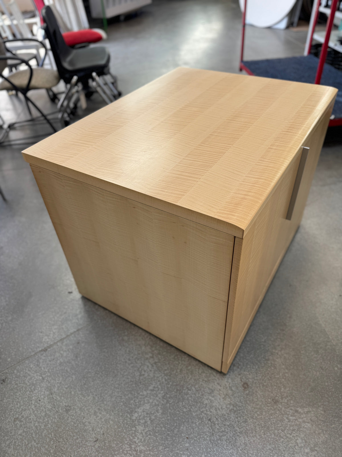 Steelcase Wood Storage Cabinet / Credenza