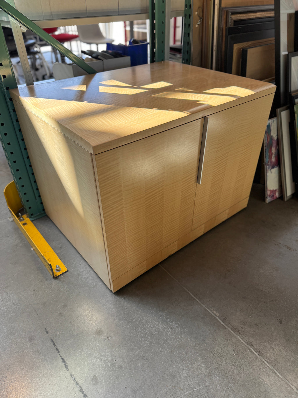 Steelcase Wood Storage Cabinet / Credenza