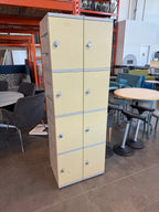 Plastic 8 Door Locker - Lockers.com