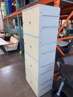 Plastic 8 Door Locker - Lockers.com