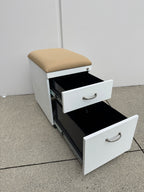Steelcase 2-Drawer Mobile Pedestal with Cushion