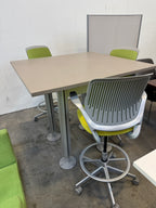 Steelcase Standing-Height Collaboration Table – 48" x 48"