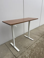 IKEA TROTTEN Manual Sit-Stand Desk with Herman Miller Top
