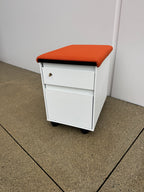 Steelcase Mobile 2-Drawer Pedestal with Cushion