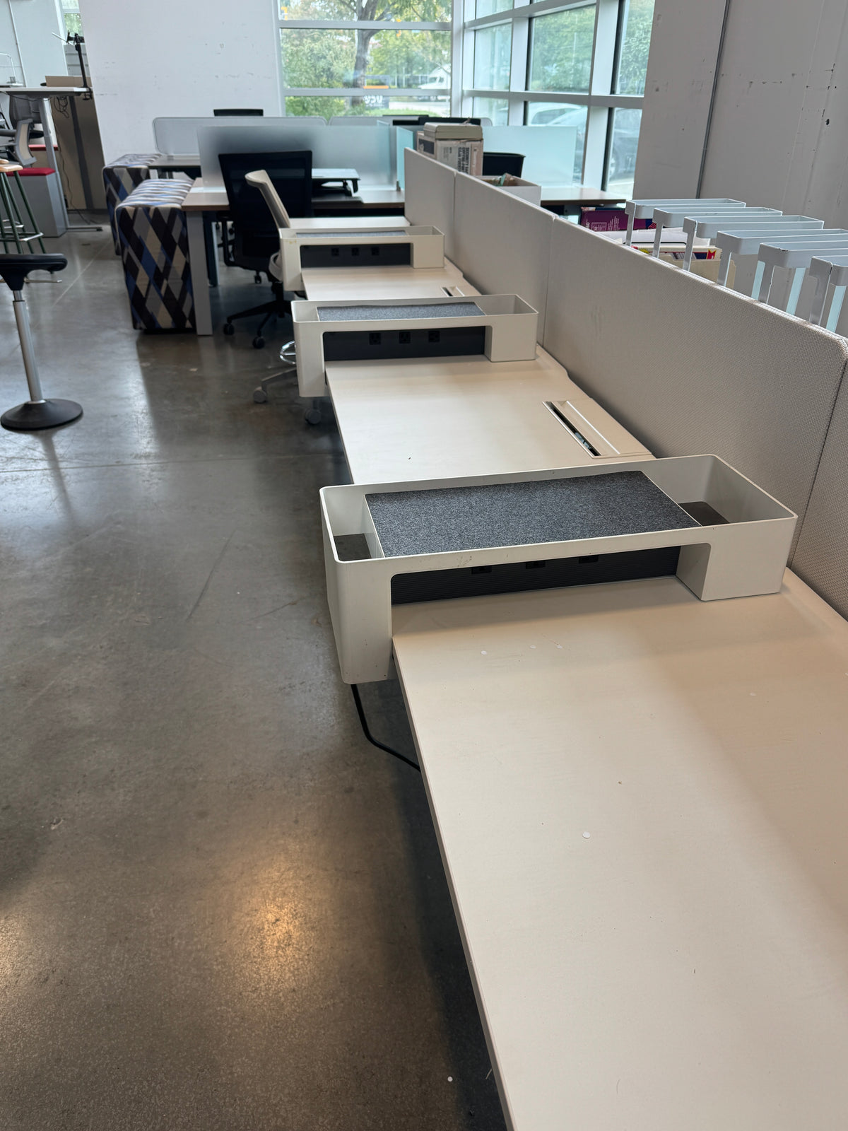Steelcase SOTO II Powered Launch Pad – Desk Power & Storage Organizer