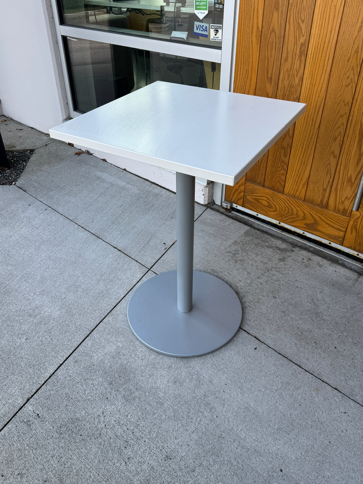Steelcase Standing Height Bistro Table – 24” x 24”