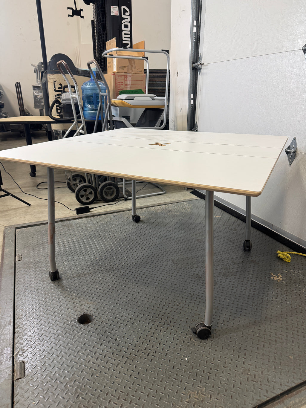 Herman Miller Intersect 48” Square Foldaway Table