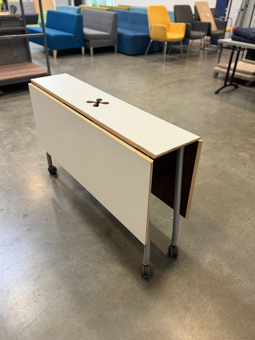 Herman Miller Intersect 48” Square Foldaway Table