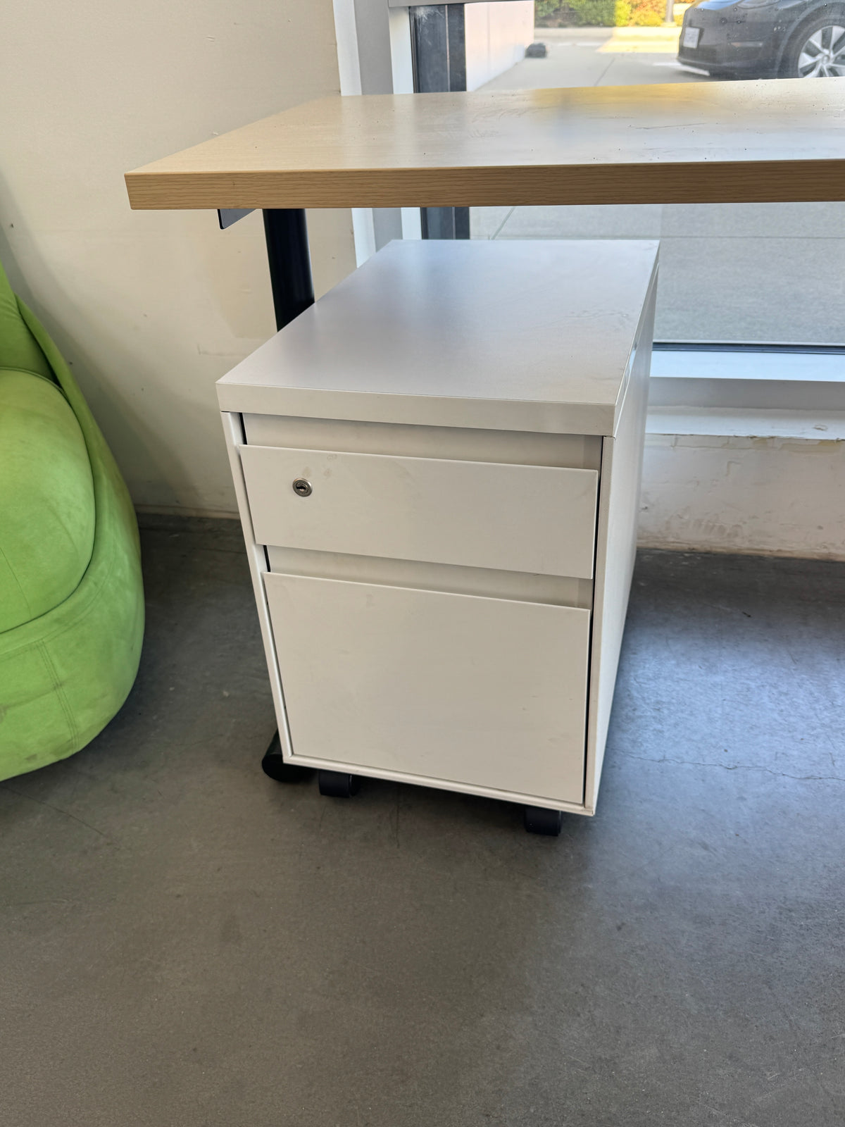 Steelcase Mobile Pedestal – Locking 2-Drawer