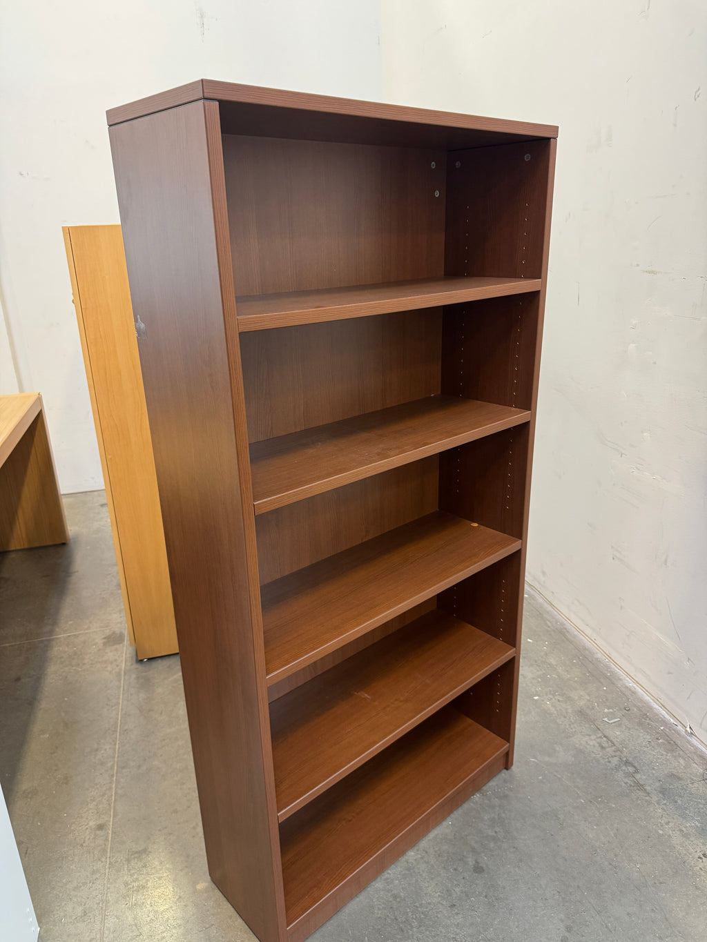Wood Bookcase / Storage Shelf – Adjustable Shelves