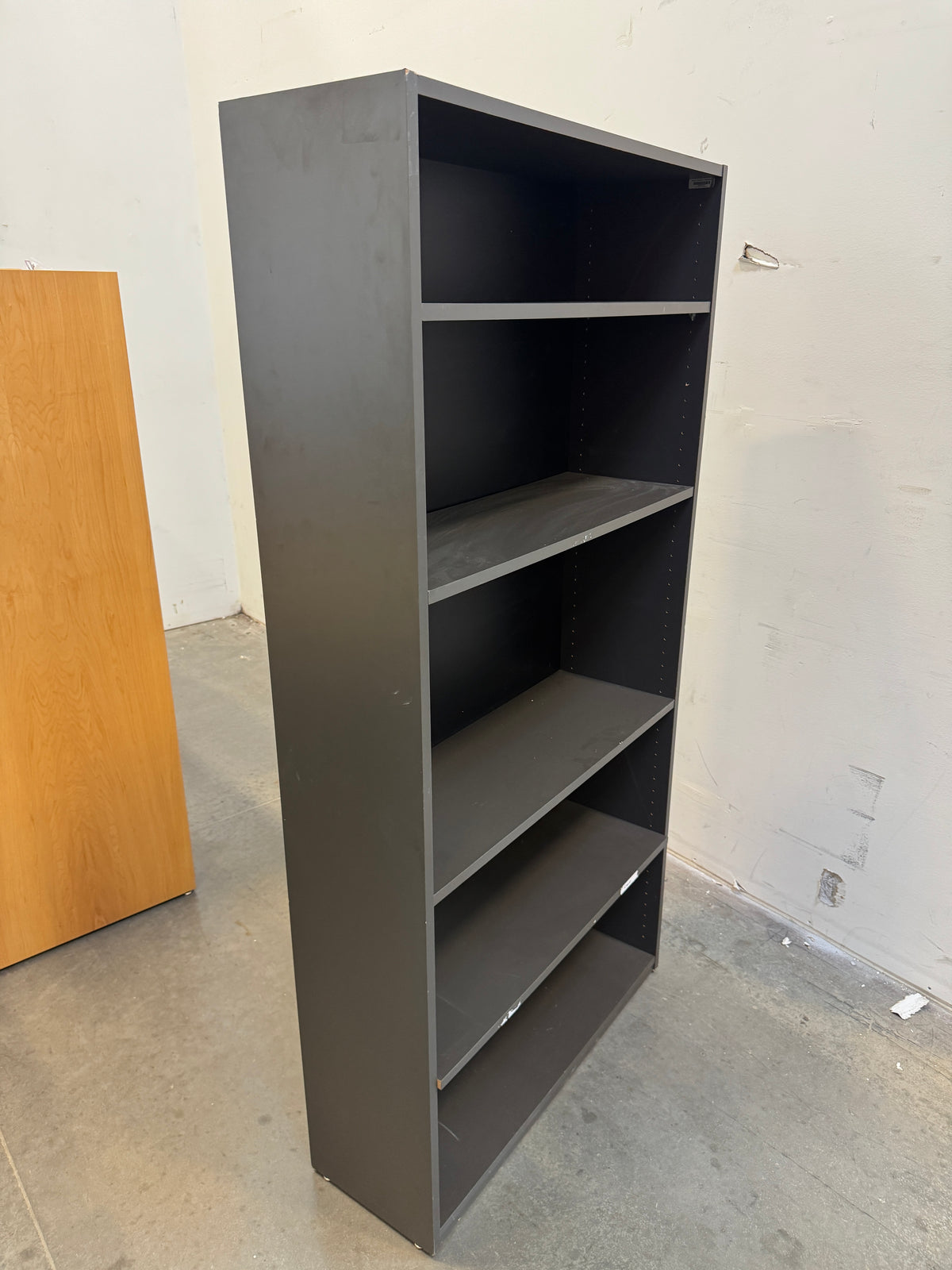 Wood Bookcase / Storage Shelf – Adjustable Shelves